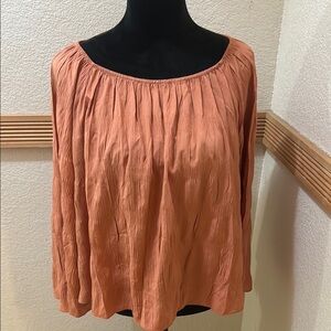Elizabeth and James Size M Women's Peach Blouse!!